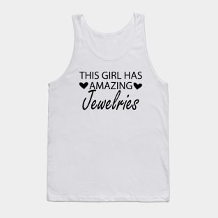 This girl has amazing jewelries Tank Top